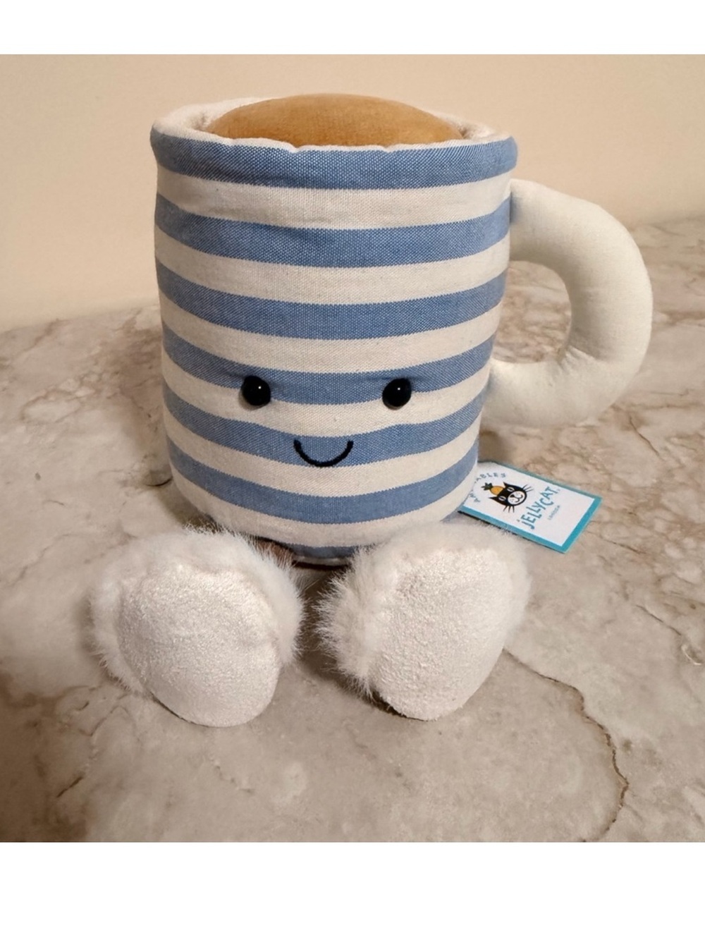 Jellycat my name is Rosie Lea mug of tea